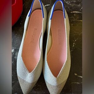 BNIB Rothy’s diamond metallic size 6 1/2